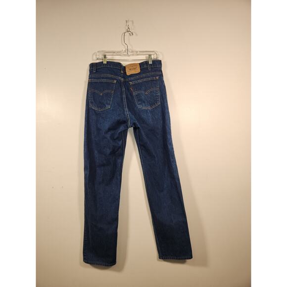LEVI STRAUSS Vtg USA Orange Tab 509 Jeans Mens Tag 36 x 33 Fits 34 x 33 Straight - Picture 3 of 12